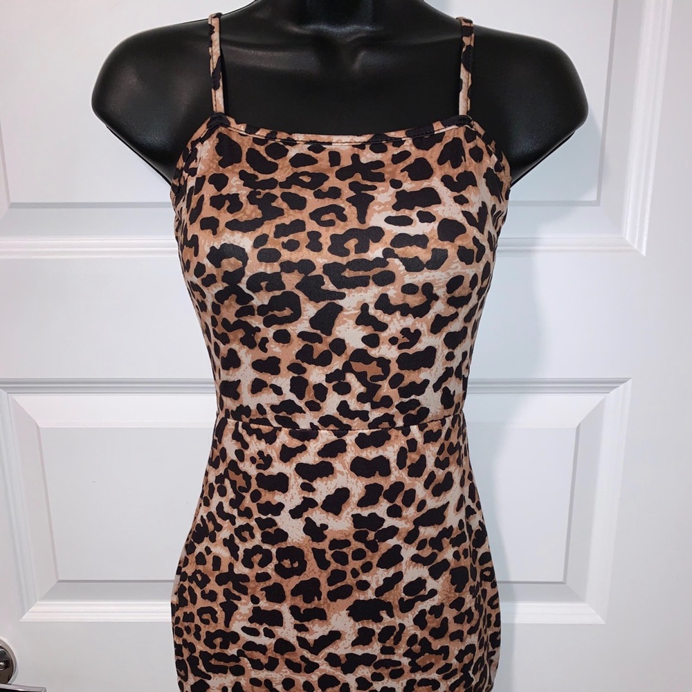 SHEIN mini cheetah print dress